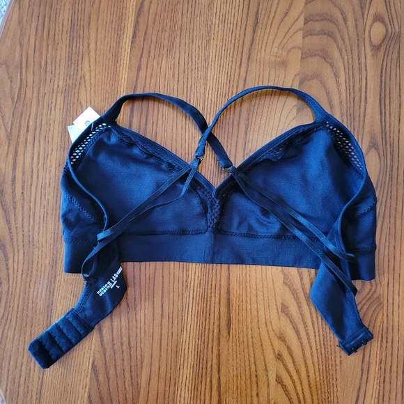 Design Lab black racer-back bra, size L - NEW - Picture 4 of 7